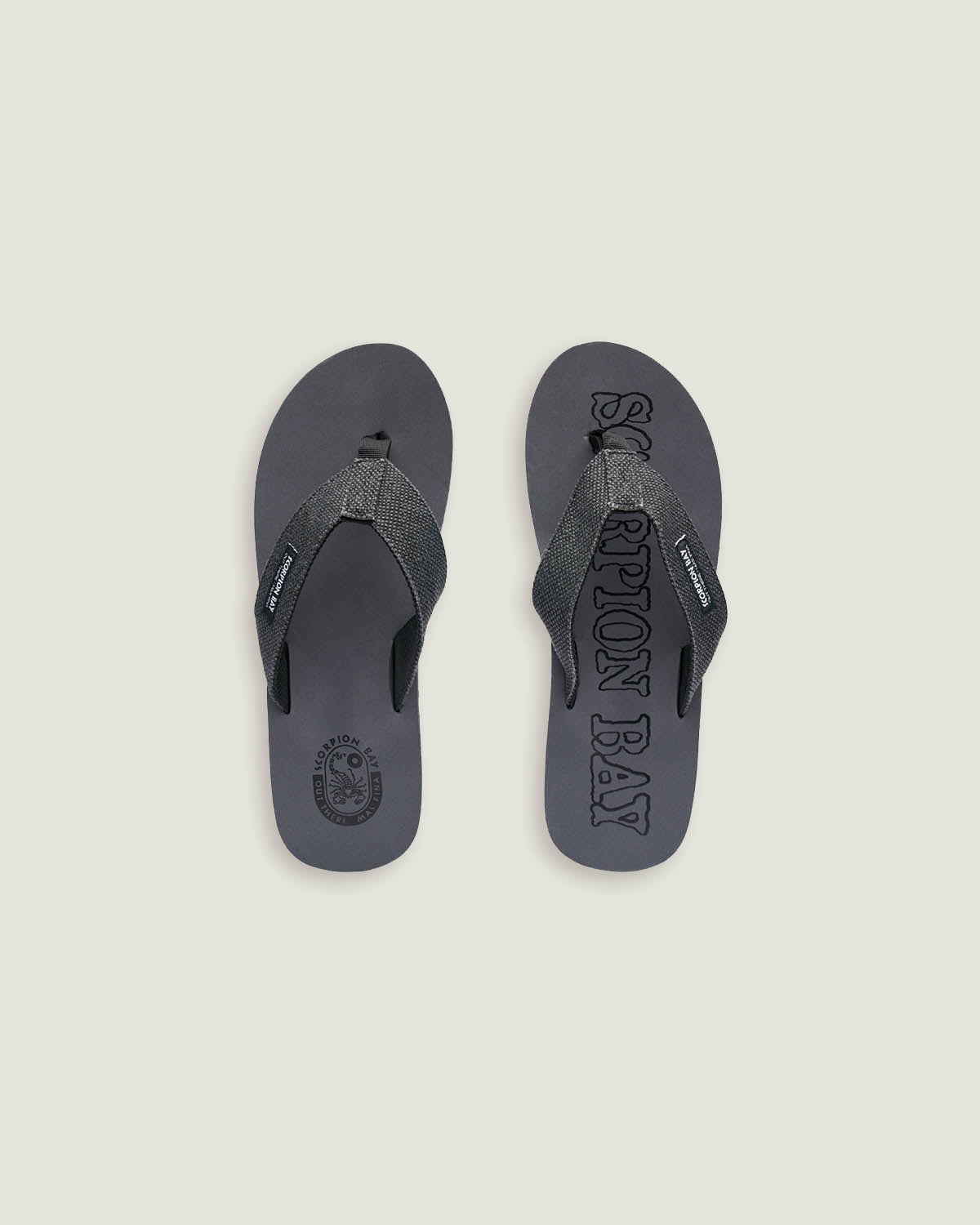 Ciabatta infradito con stampa logo "Outline" - Scorpion Bay