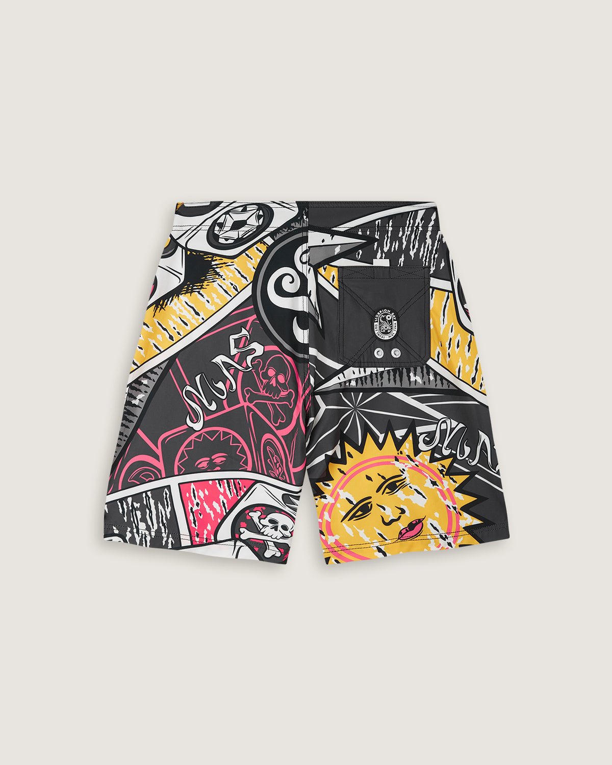 Costume board short stampato all over "Roll The Dados" uomo - Scorpion Bay