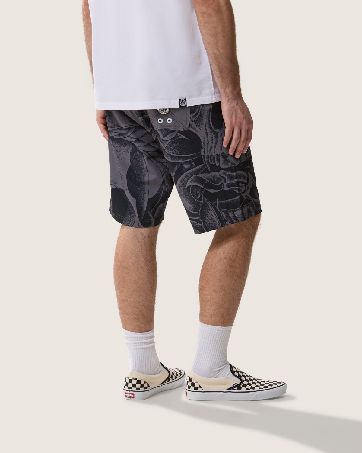 Costume board short stampato all over "Snake & Flowers" uomo - Scorpion Bay