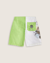 Costume board short stampato "Burn your maps" bambino - Scorpion Bay