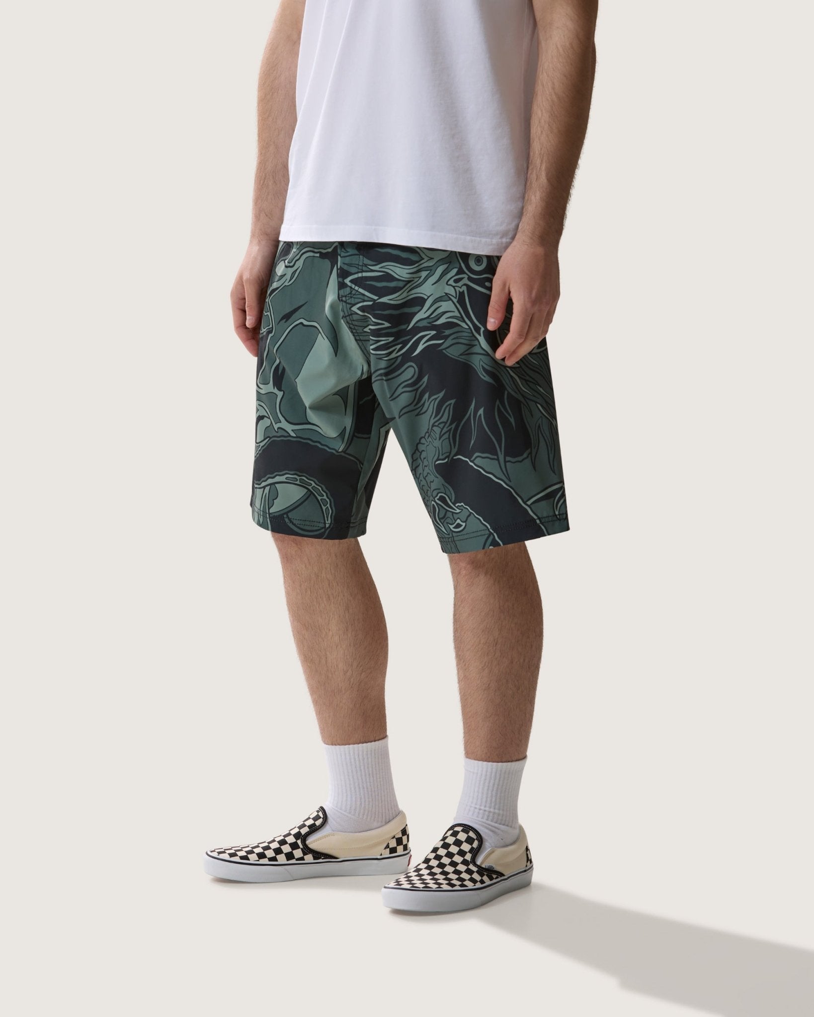 Costume board short stampato "Hasta 1987" uomo - Scorpion Bay