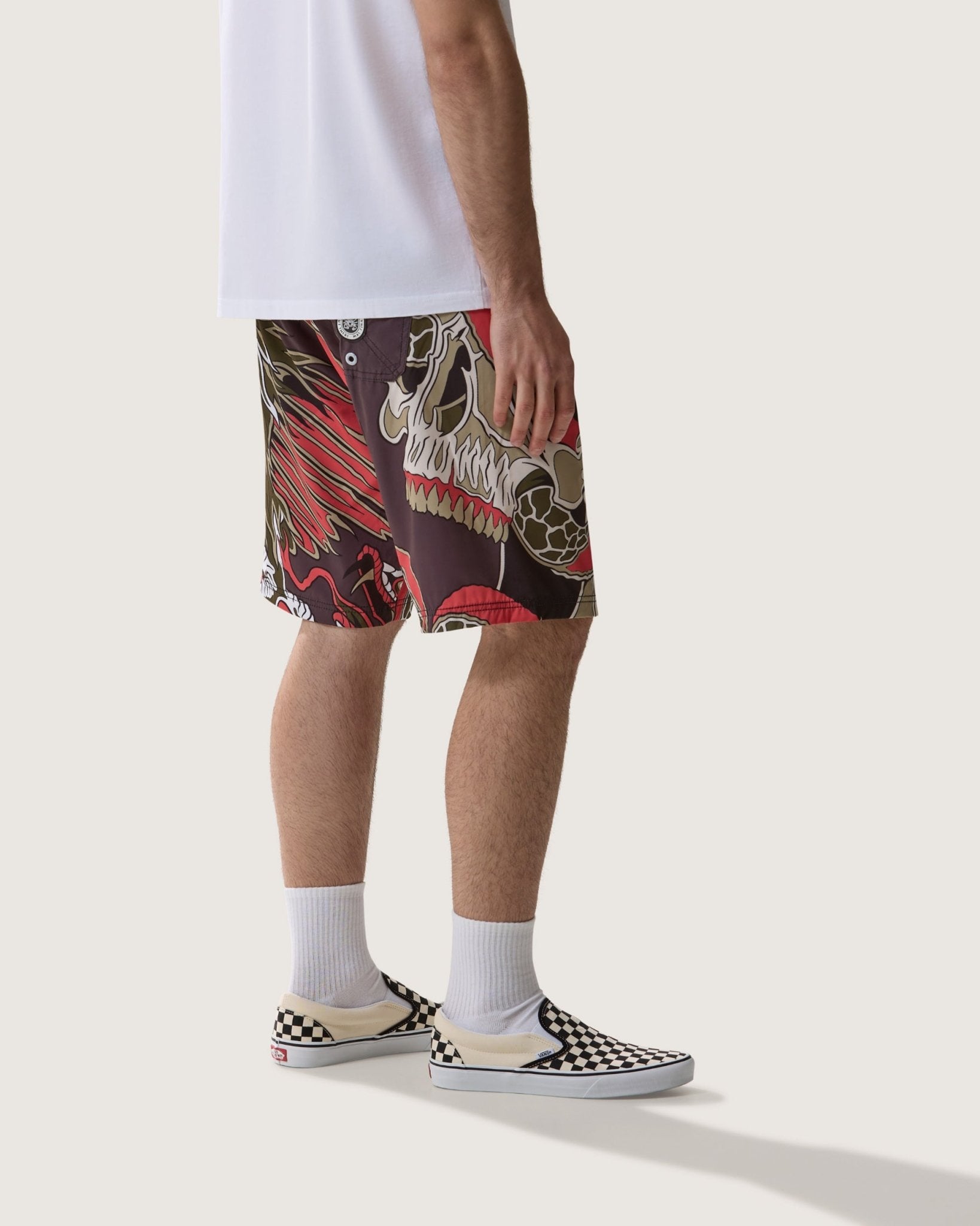 Costume board short stampato "Hasta 1987" uomo - Scorpion Bay