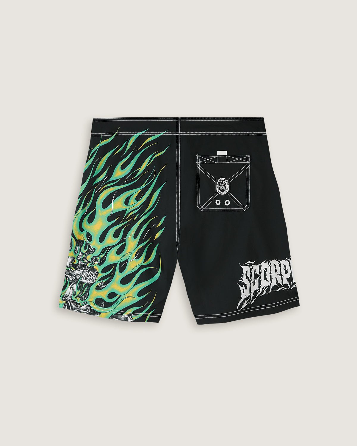 Costume board short stampato "Underworld Skulls" uomo - Scorpion Bay