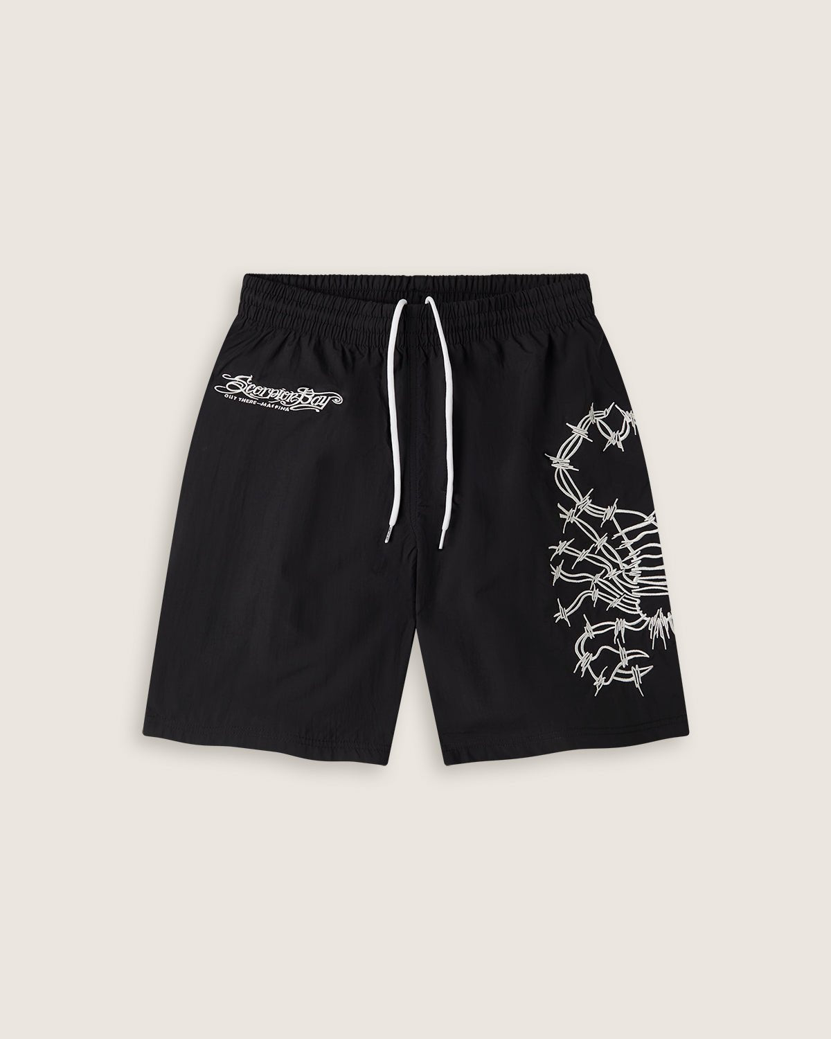 Costume jam con ricami e stampa water sensitive "Scorpion Symbols" uomo - Scorpion Bay