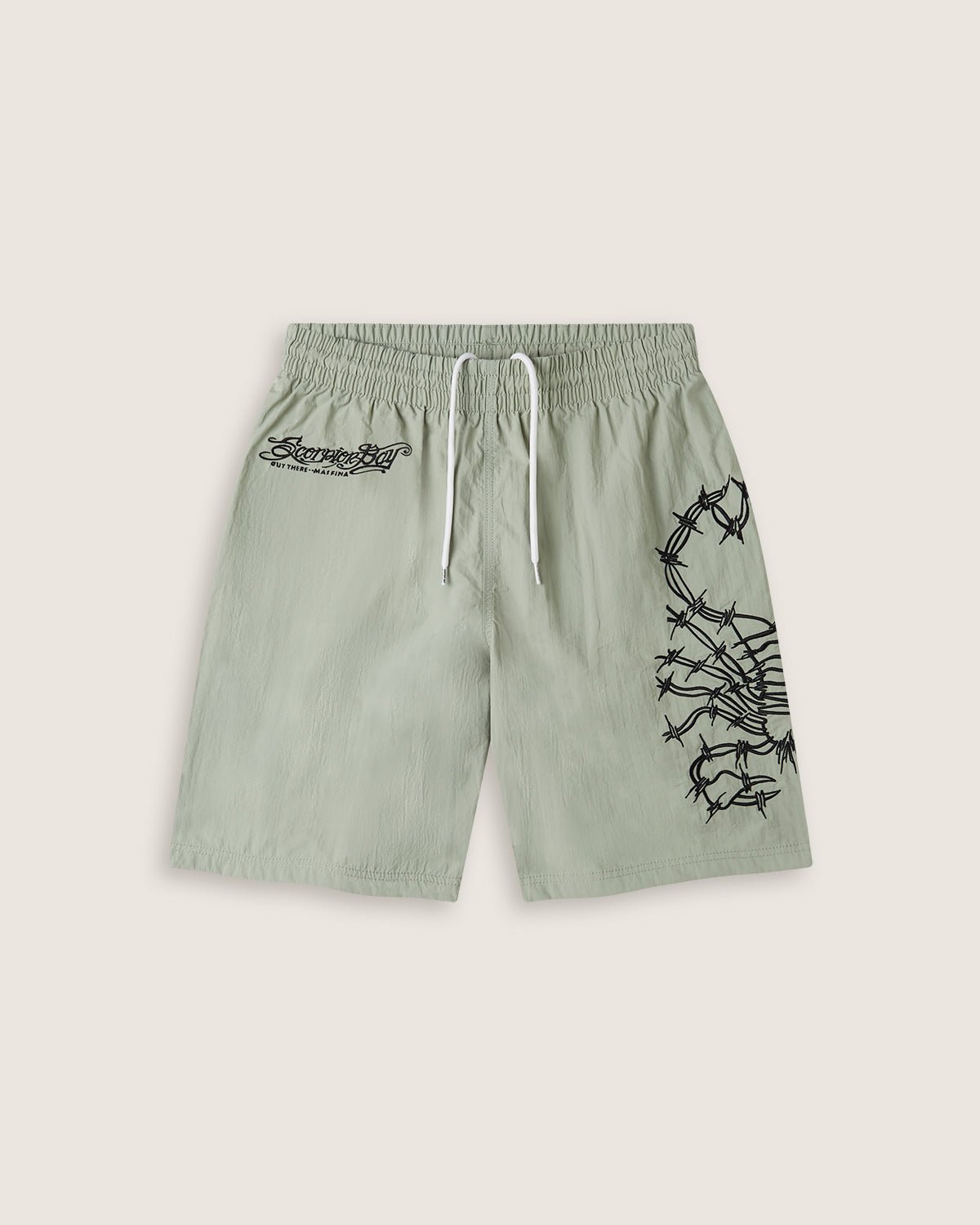 Costume jam con ricami e stampa water sensitive "Scorpion Symbols" uomo - Scorpion Bay