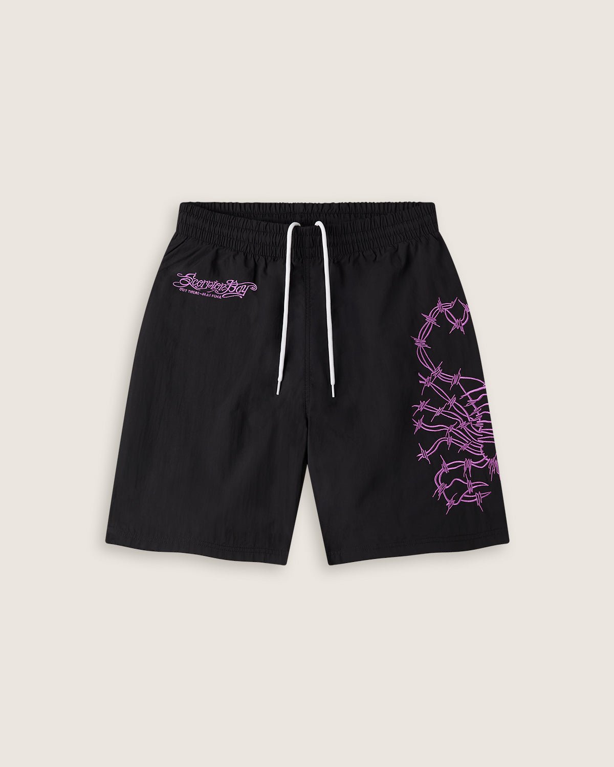 Costume jam con ricami e stampa water sensitive "Scorpion Symbols" uomo - Scorpion Bay