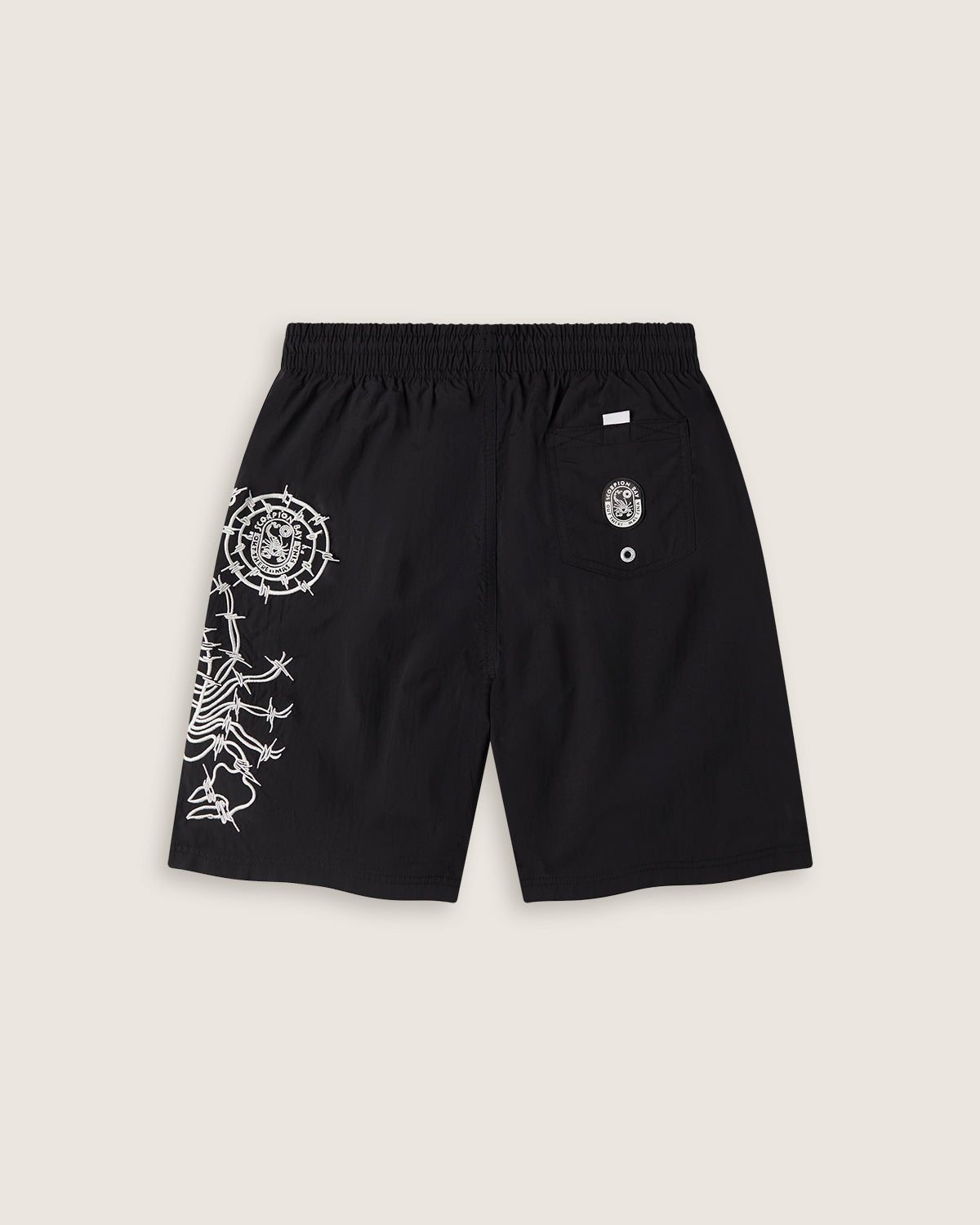 Costume jam con ricami e stampa water sensitive "Scorpion Symbols" uomo - Scorpion Bay