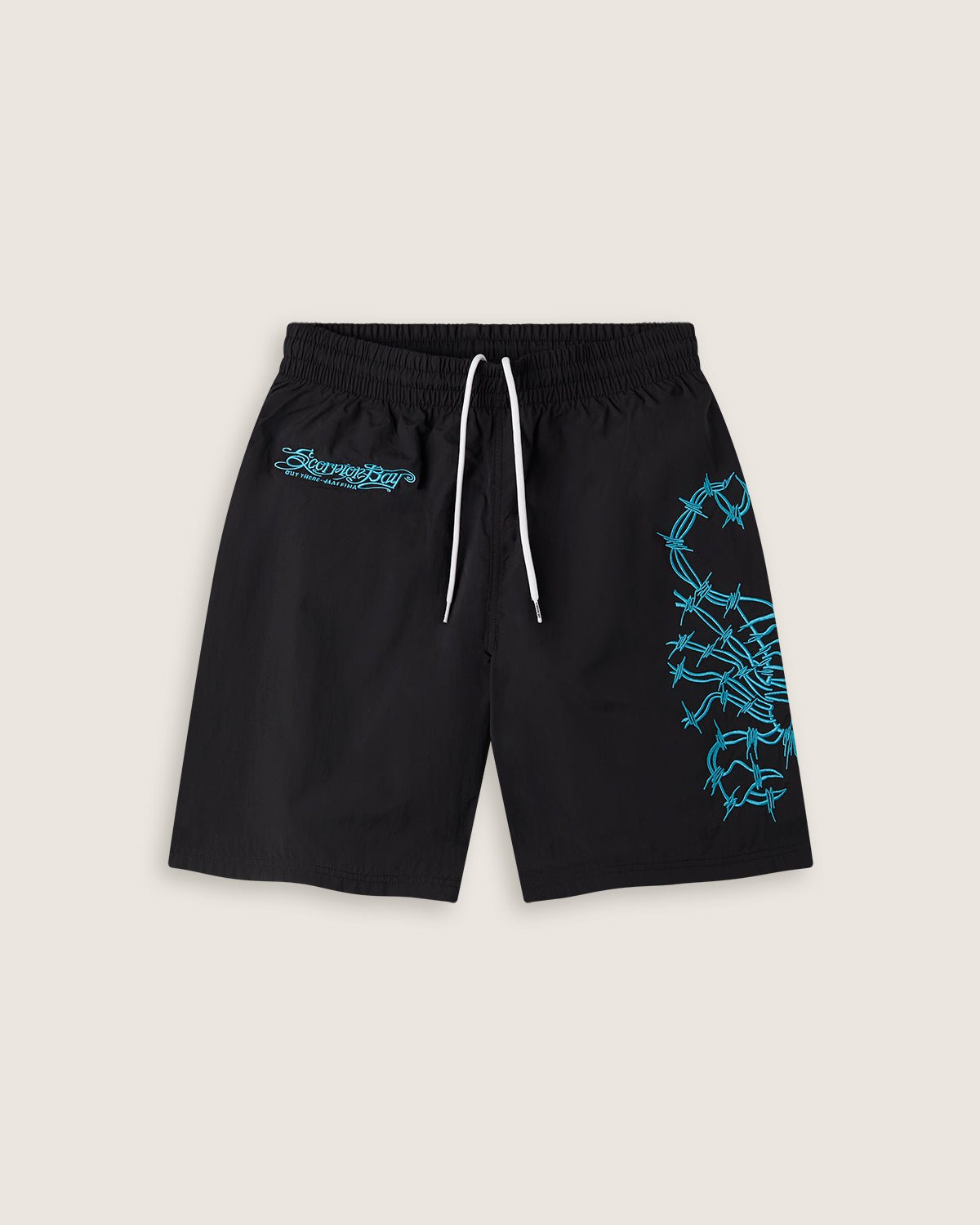 Costume jam con ricami e stampa water sensitive "Scorpion Symbols" uomo - Scorpion Bay