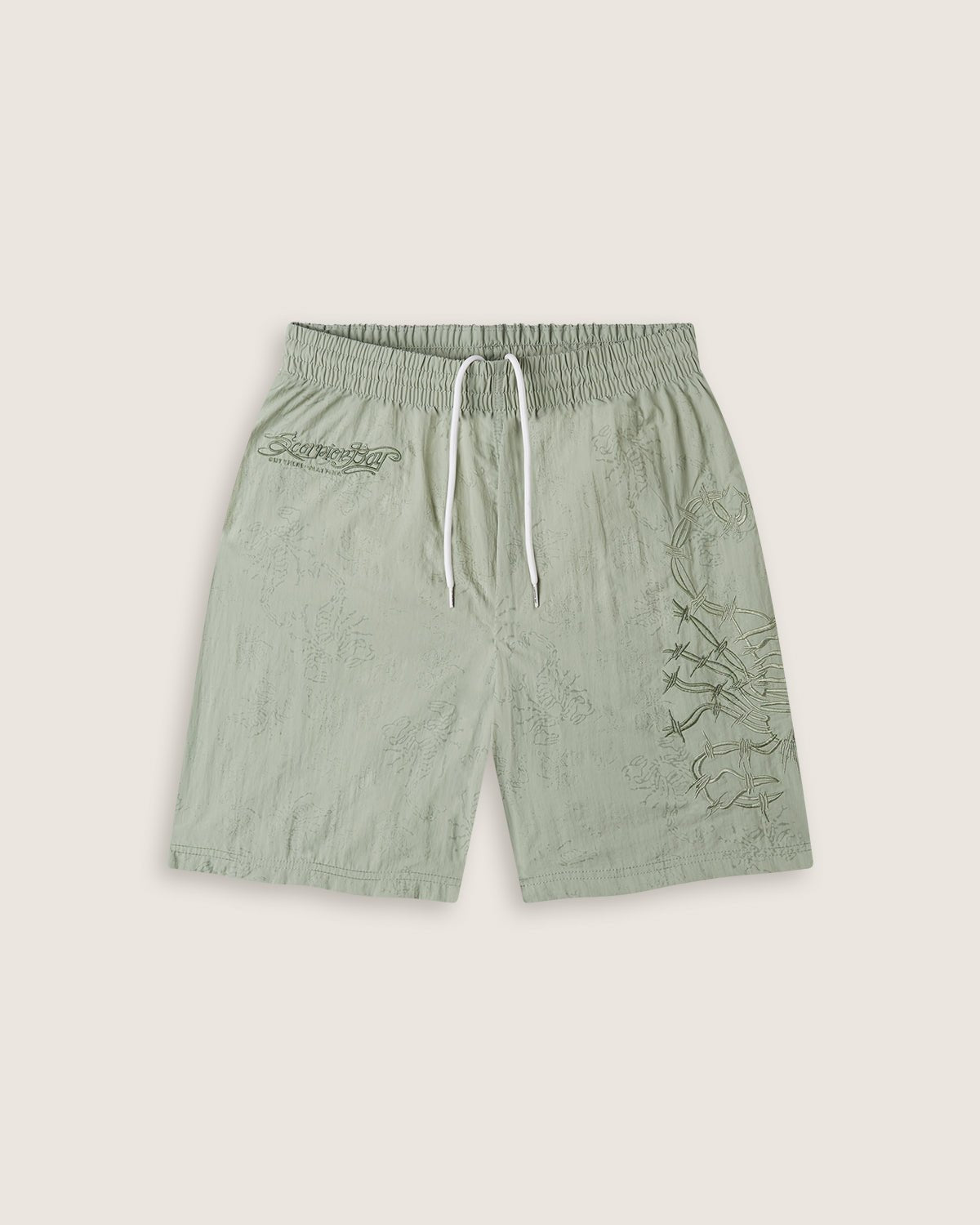 Costume jam con ricami e stampa water sensitive "Scorpion Symbols" uomo - Scorpion Bay