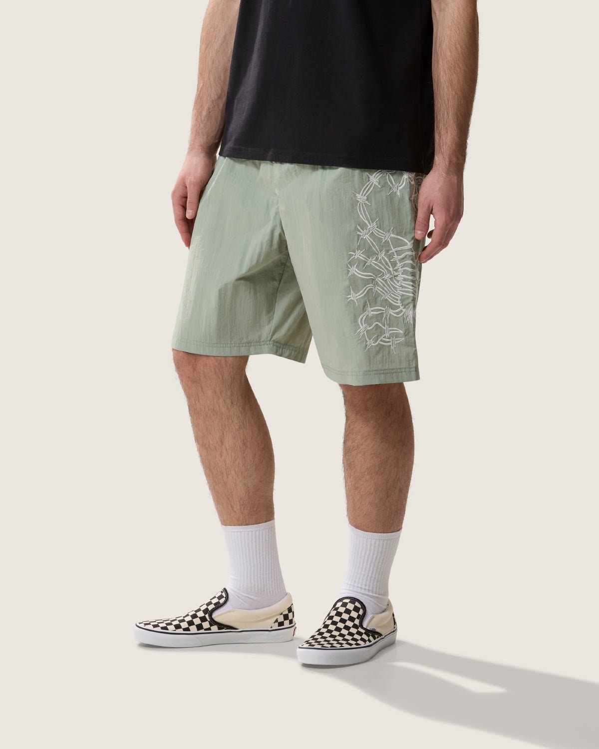 Costume jam con ricami e stampa water sensitive "Scorpion Symbols" uomo - Scorpion Bay