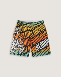 Costume jam con stampa all over "Gothic lettering" bambino - Scorpion Bay