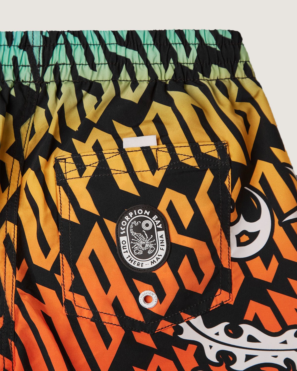 Costume jam con stampa all over "Gothic lettering" bambino - Scorpion Bay