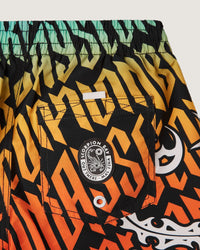 Costume jam con stampa all over "Gothic lettering" bambino - Scorpion Bay