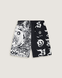 Costume jam con stampa all over "Oniric Skull" uomo - Scorpion Bay