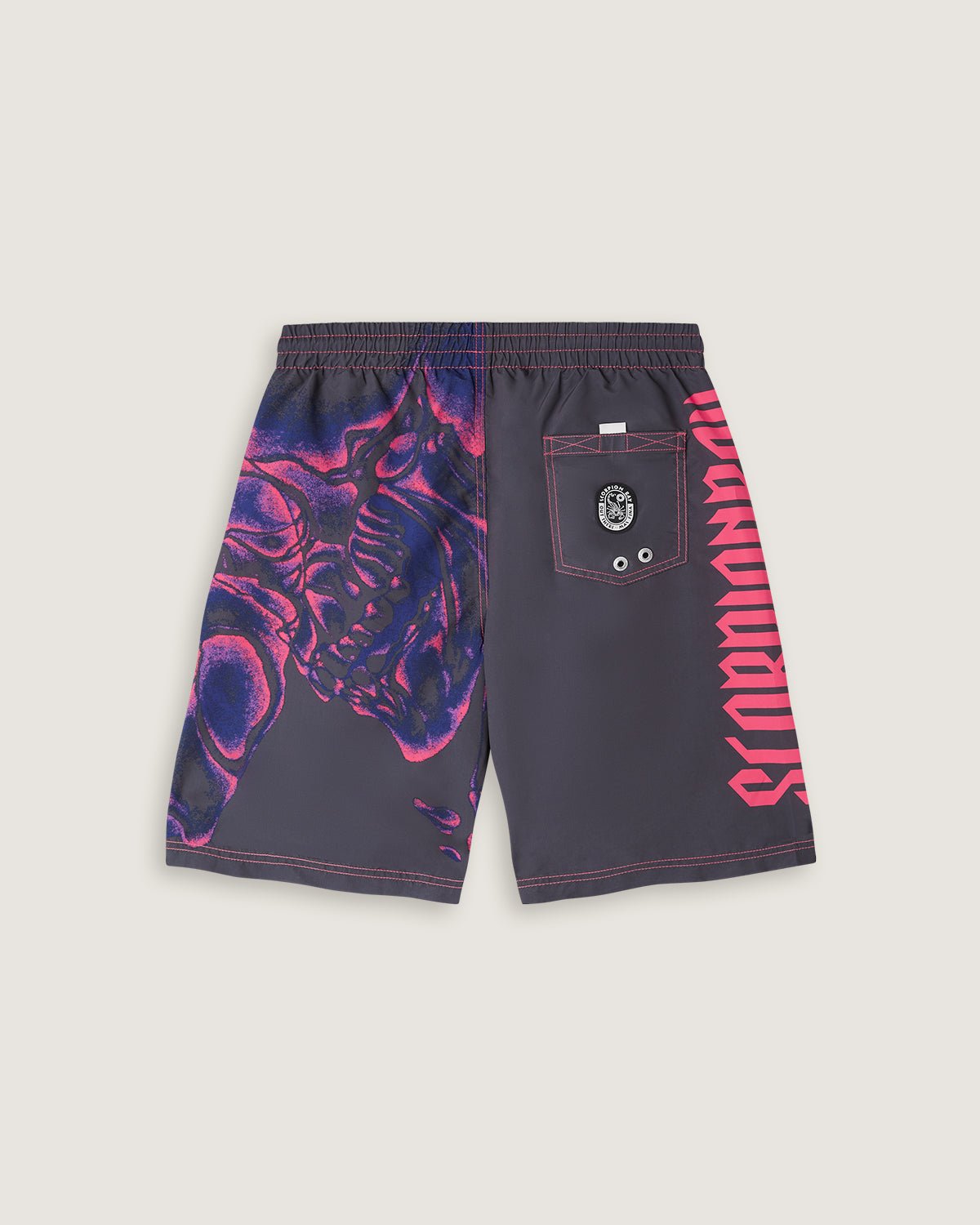 Costume jam con stampa "Gothic lettering" uomo - Scorpion Bay