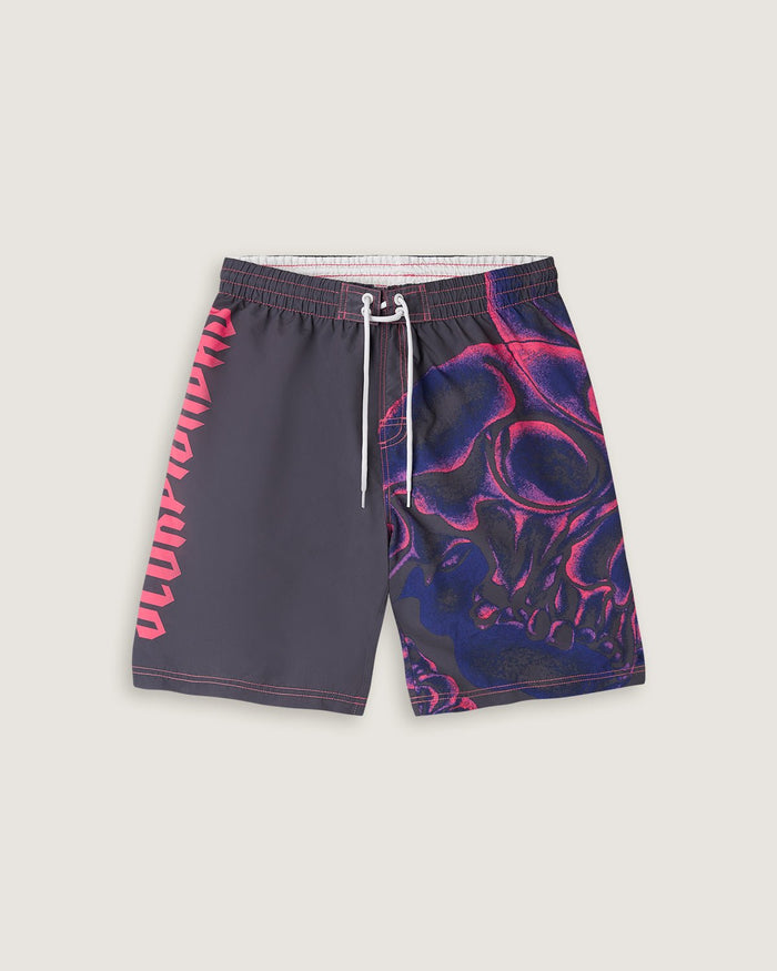 Costume jam con stampa "Gothic lettering" uomo - Scorpion Bay