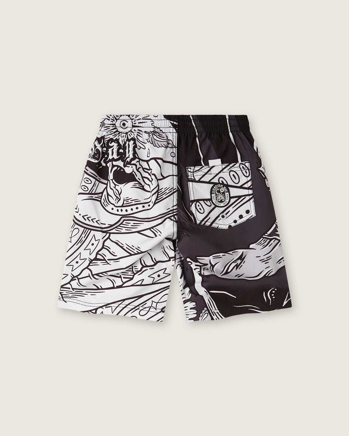 Costume jam con stampa "Surf Rodeo" bambino - Scorpion Bay