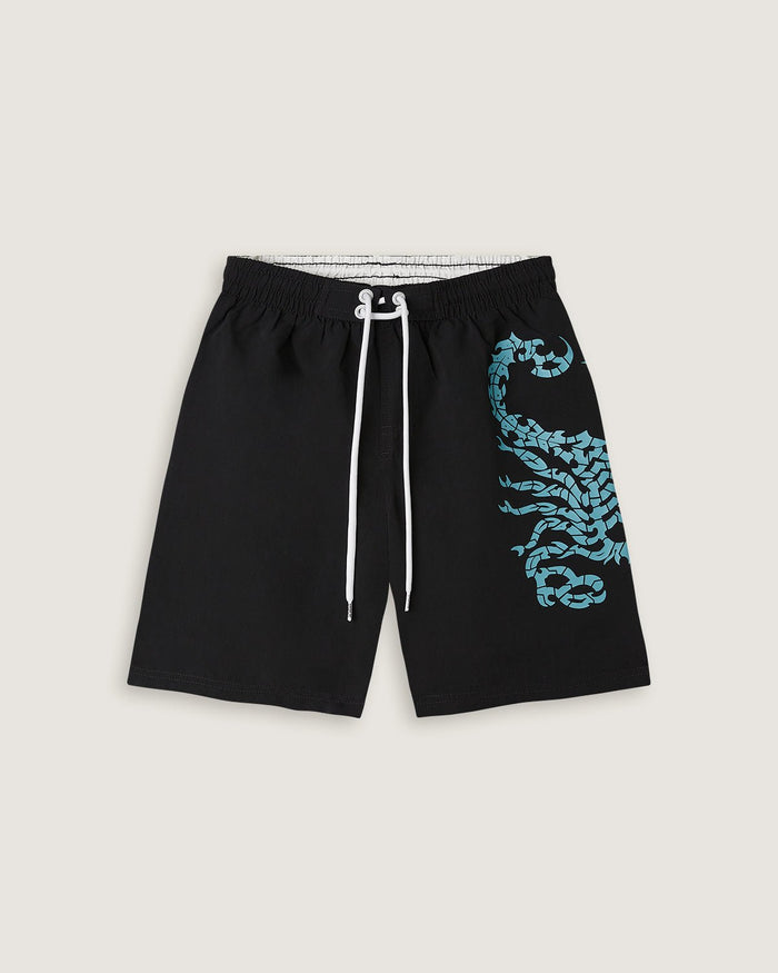 Costume jam con stampa water sensitive "Aztec Symbols" bambino - Scorpion Bay