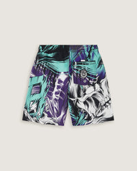 Costume jam stampato all over "Neon Skull" bambino - Scorpion Bay