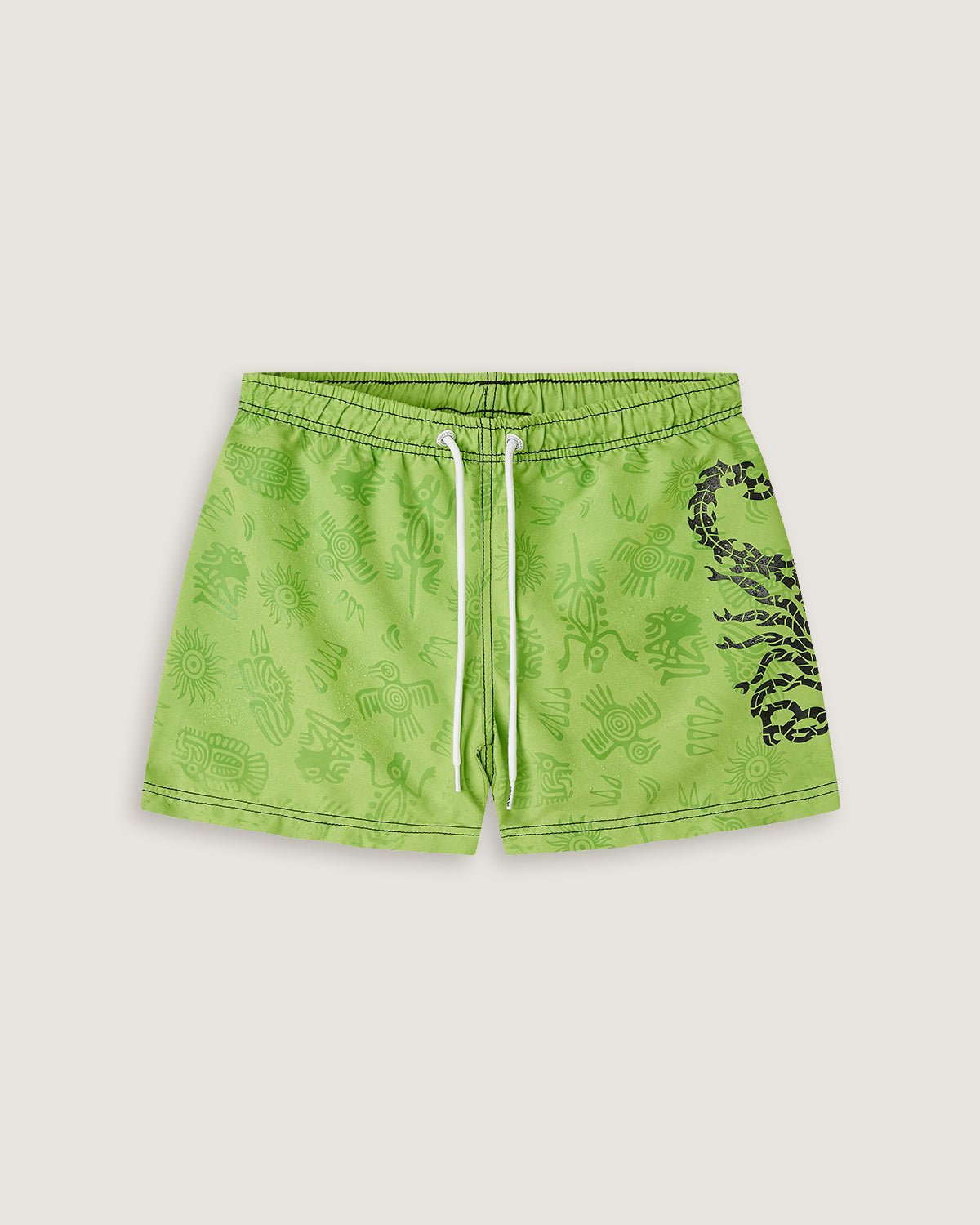 Costume volley con stampa water sensitive "Aztec Symbols" bambino - Scorpion Bay