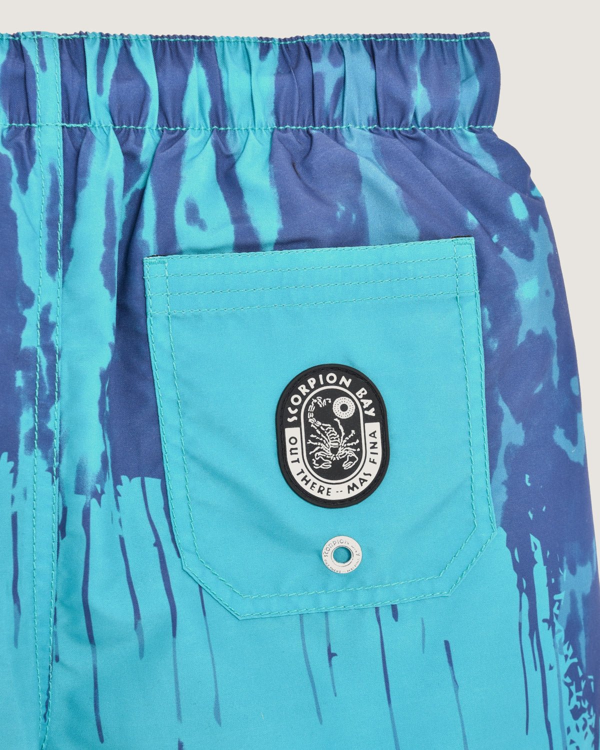 Costume volley stampato all over tie - dye bambino - Scorpion Bay