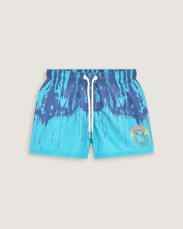 Costume volley stampato all over tie - dye bambino - Scorpion Bay