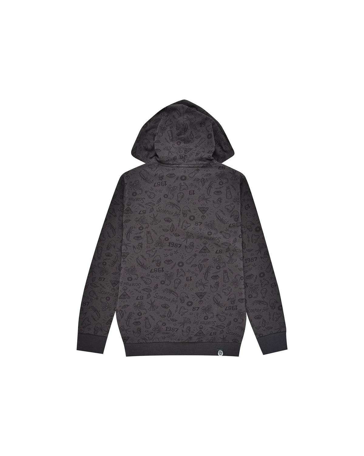 Felpa all - over "Sketches" bambino - Scorpion Bay