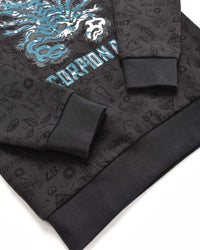 Felpa all - over "Sketches" bambino - Scorpion Bay