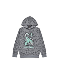 Felpa all - over "Sketches" bambino - Scorpion Bay