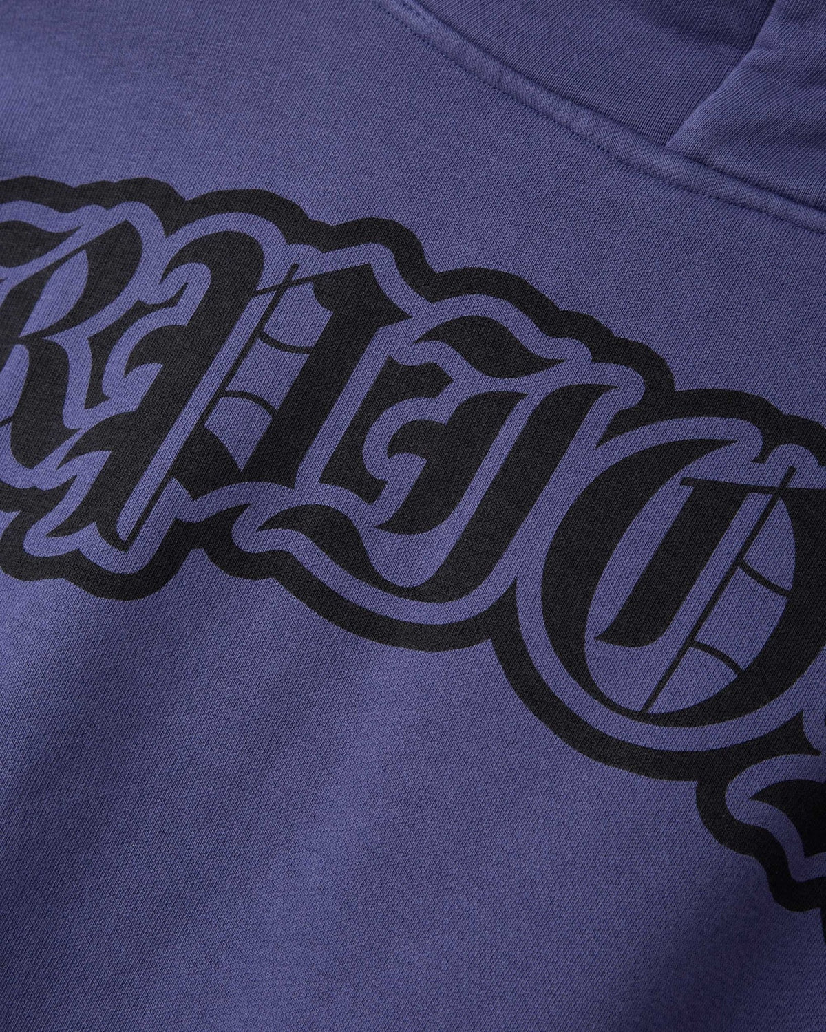 Felpa con cappuccio boxy "Gothic Lettering" uomo - Scorpion Bay