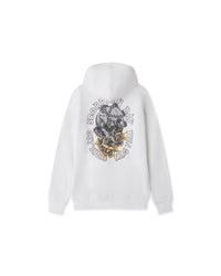 Felpa con cappuccio "Chained Skull & Roses" uomo - Scorpion Bay