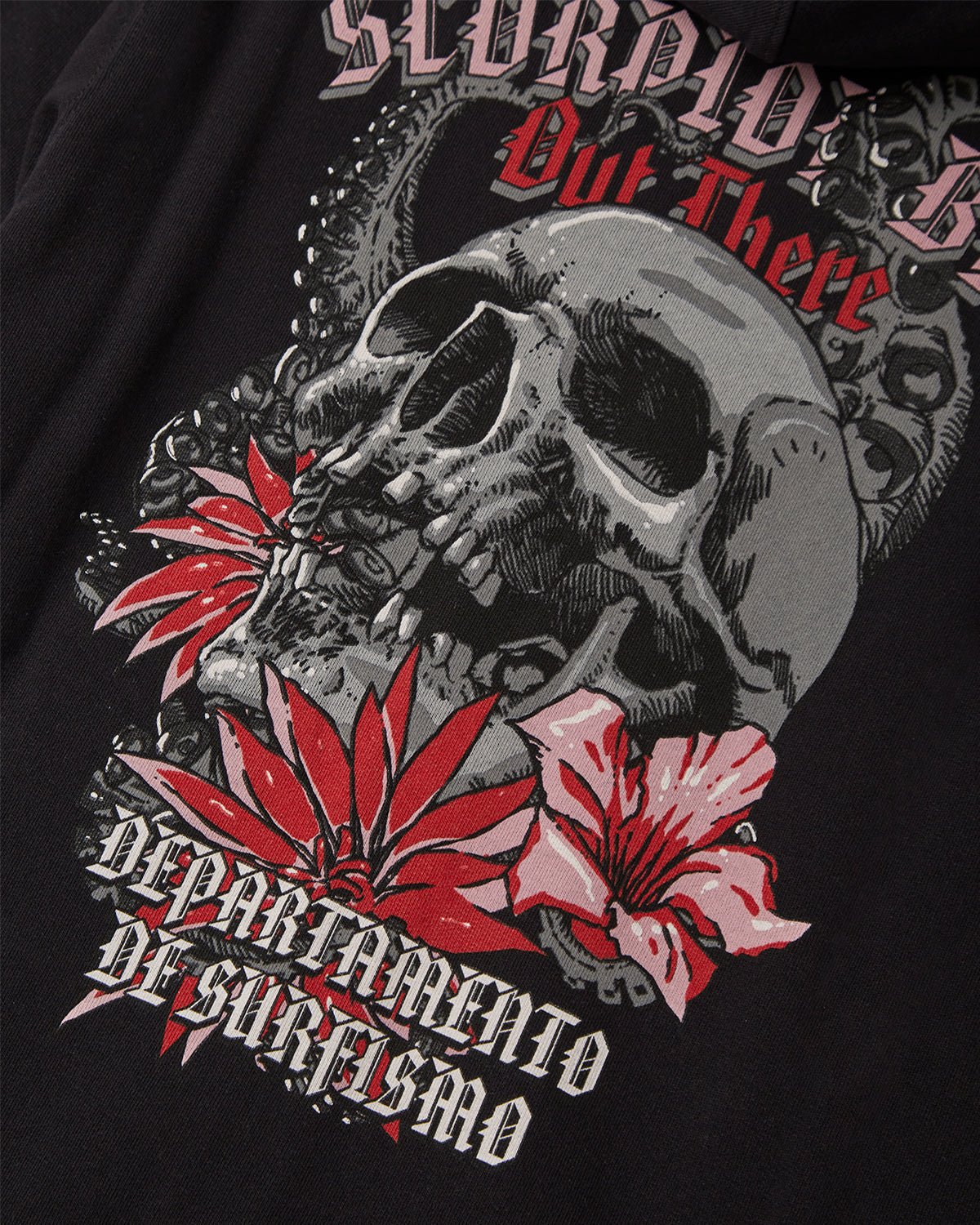 Felpa con cappuccio "Departamento De Surfismo" uomo - Scorpion Bay