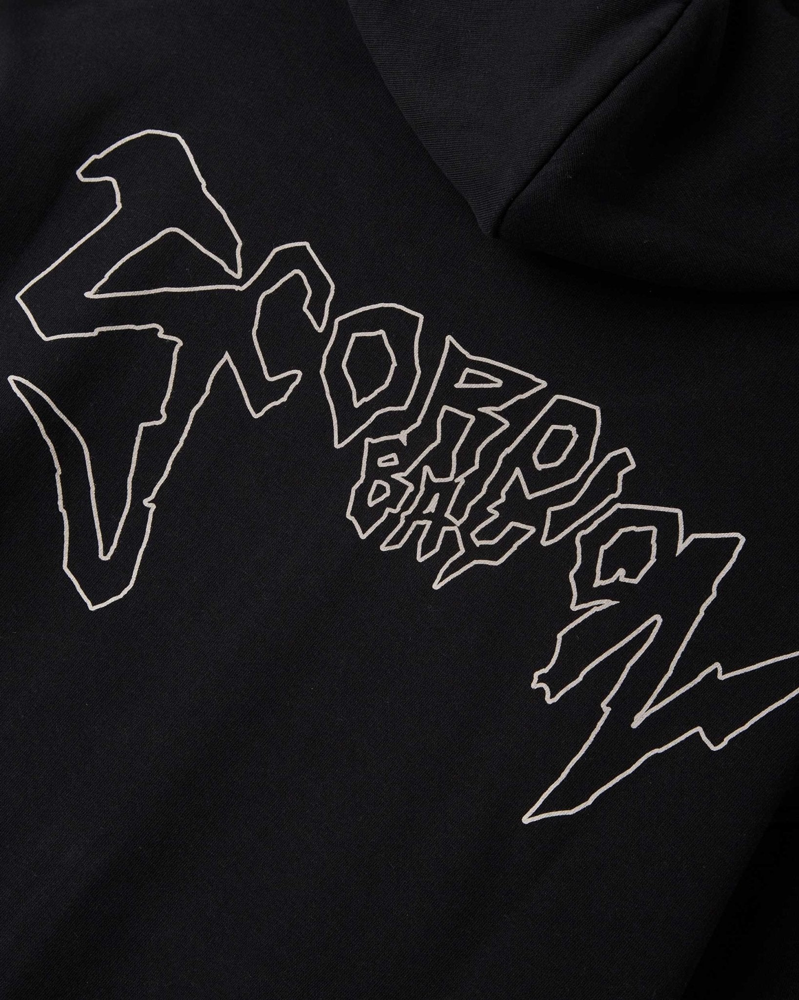 Felpa con cappuccio e zip boxy "Circus Lettering" uomo - Scorpion Bay