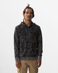 Felpa con cappuccio e zip “Dept De Surfismo” uomo - Scorpion Bay