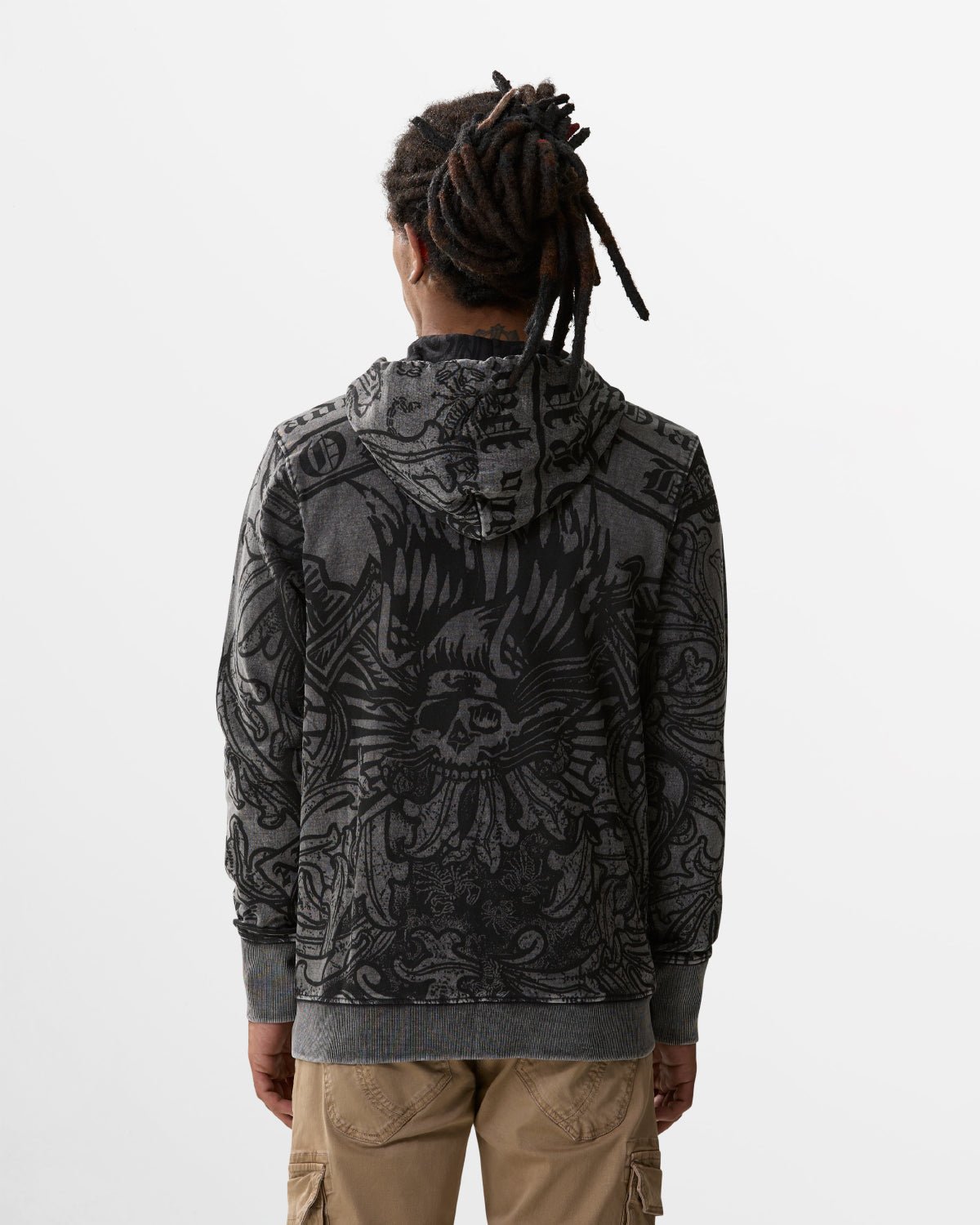 Felpa con cappuccio e zip “Dept De Surfismo” uomo - Scorpion Bay