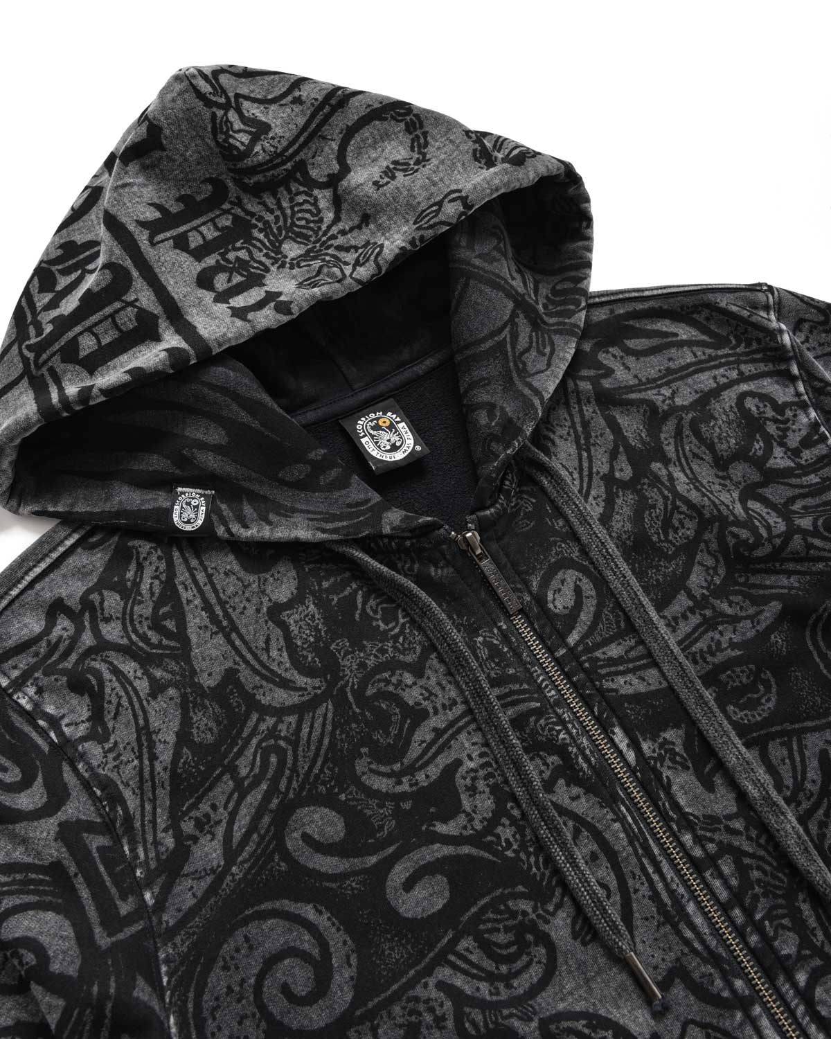 Felpa con cappuccio e zip “Dept De Surfismo” uomo - Scorpion Bay