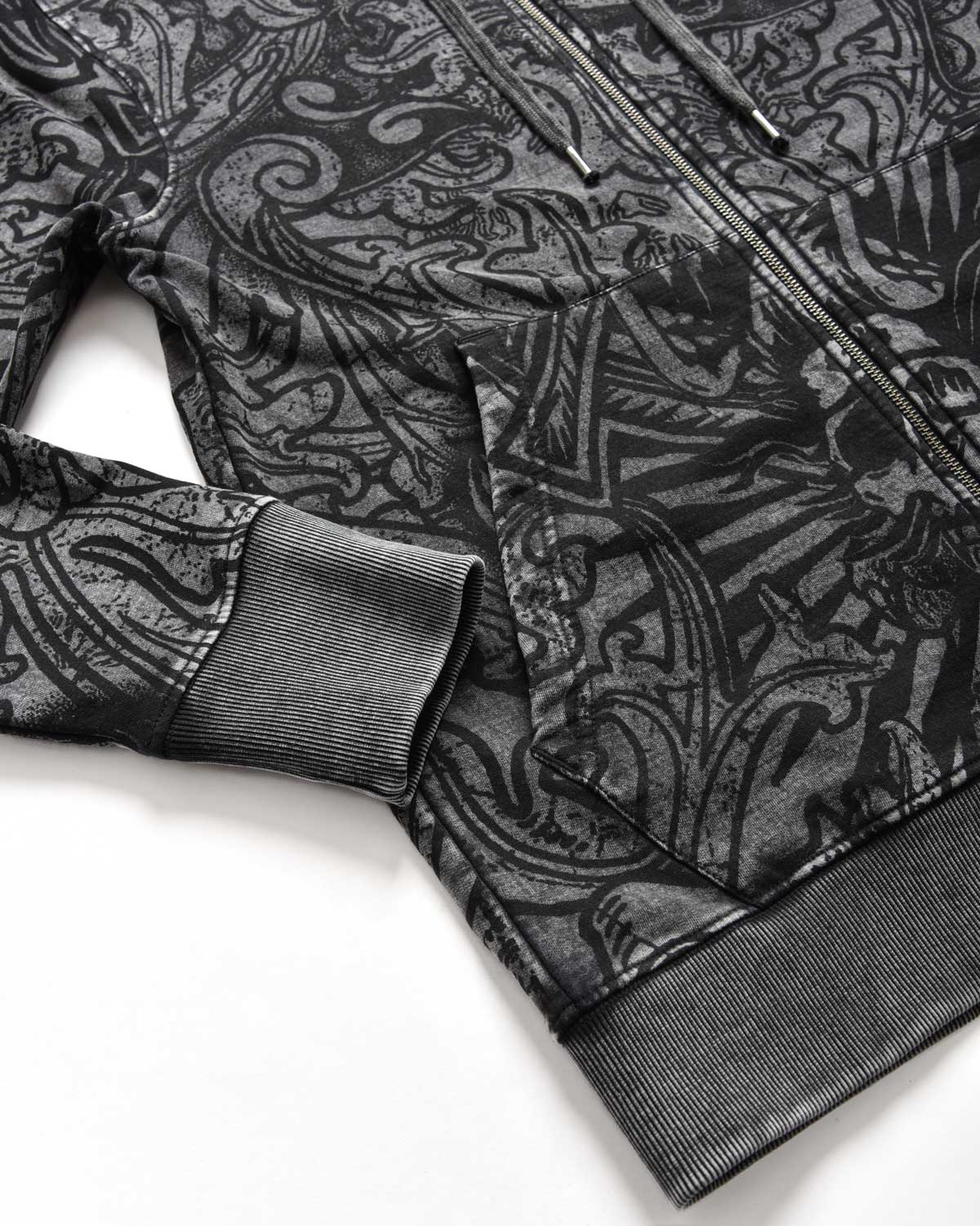 Felpa con cappuccio e zip “Dept De Surfismo” uomo - Scorpion Bay