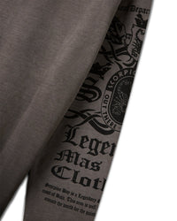 Felpa con cappuccio e zip "Escudo de Armas" uomo - Scorpion Bay