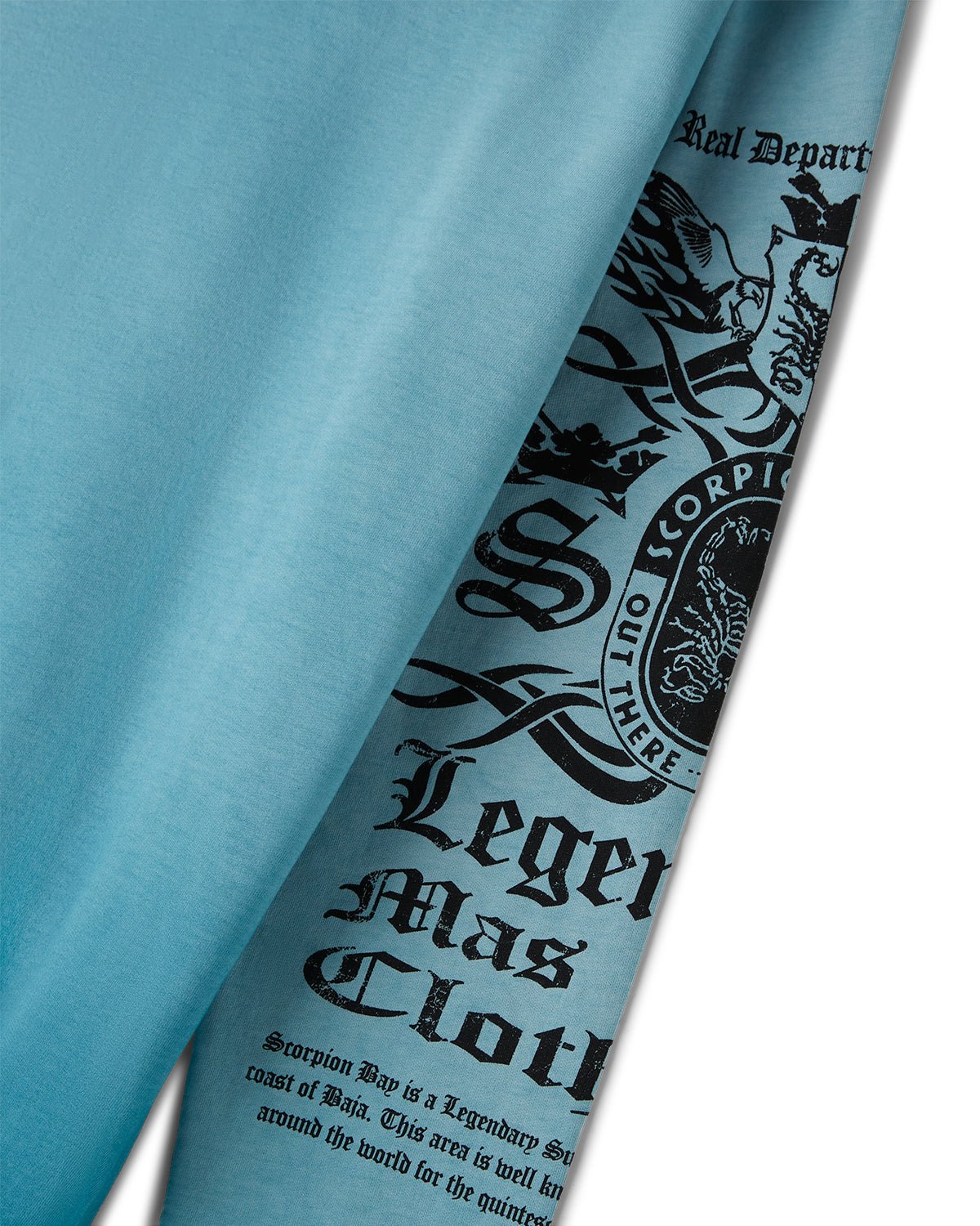 Felpa con cappuccio e zip "Escudo de Armas" uomo - Scorpion Bay