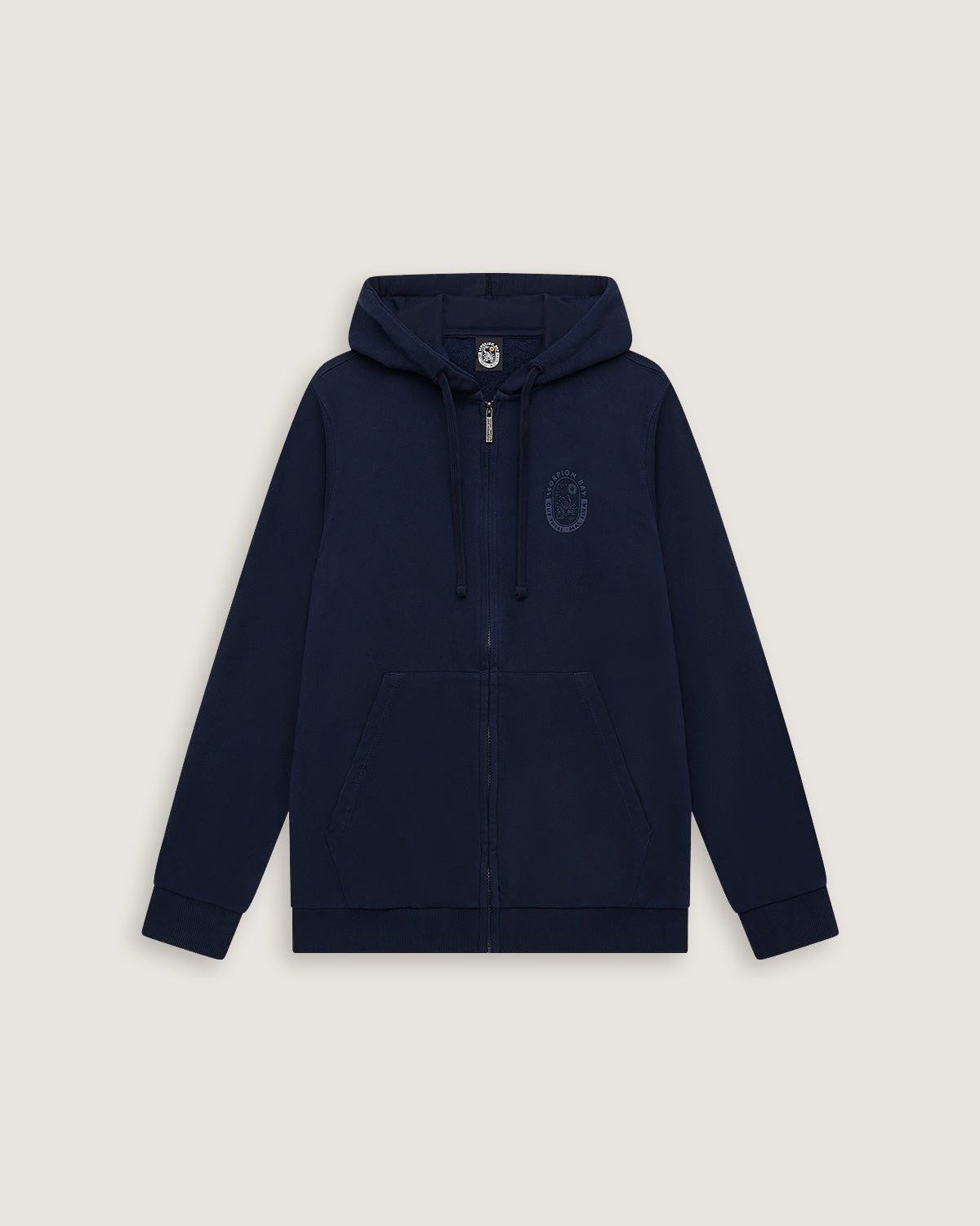 Felpa con cappuccio e zip "Essential" uomo - Scorpion Bay