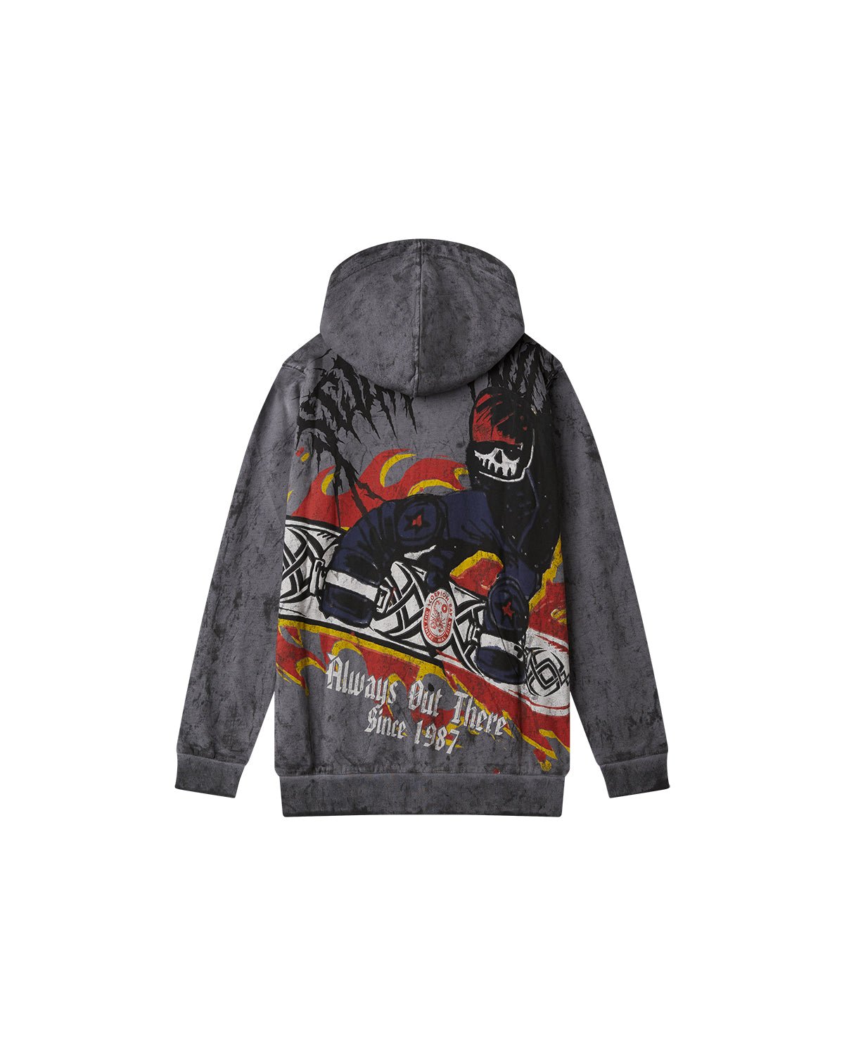 Felpa con cappuccio e zip "Flames Rider" bambino - Scorpion Bay