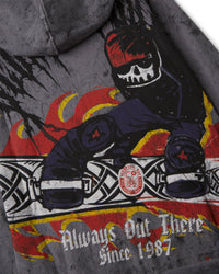 Felpa con cappuccio e zip "Flames Rider" bambino - Scorpion Bay