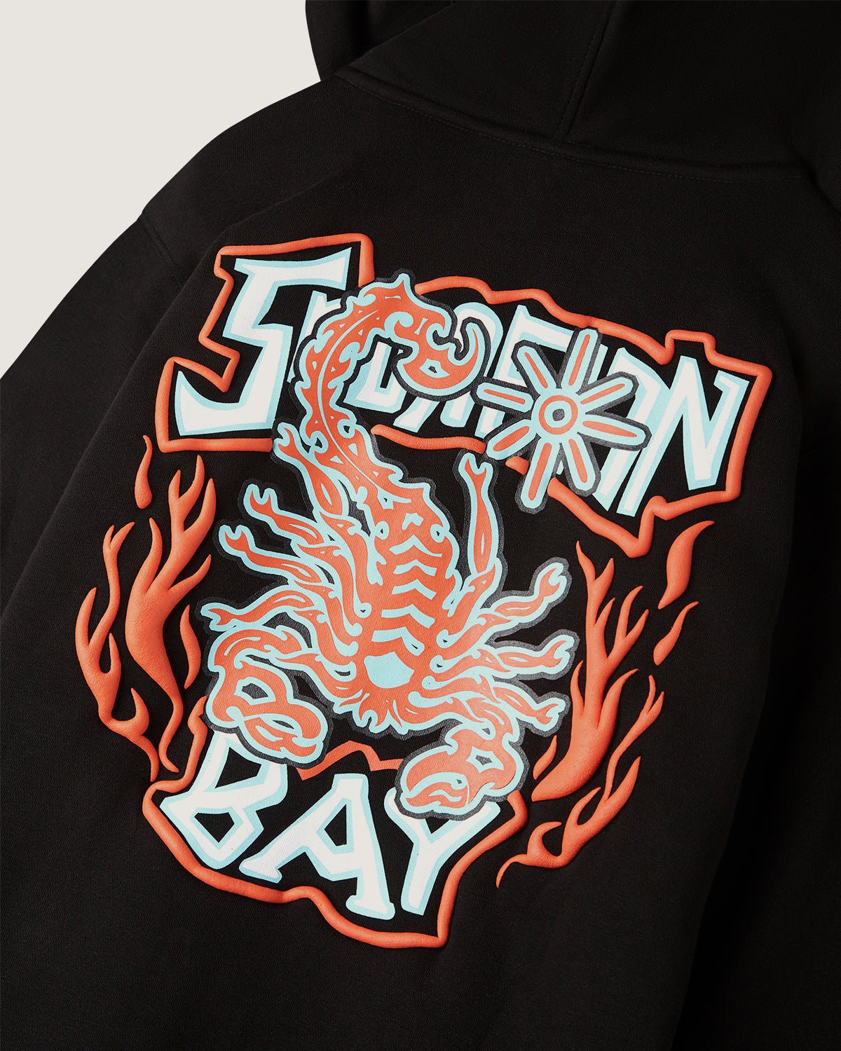 Felpa con cappuccio e zip "Ice and Flames" bambino - Scorpion Bay