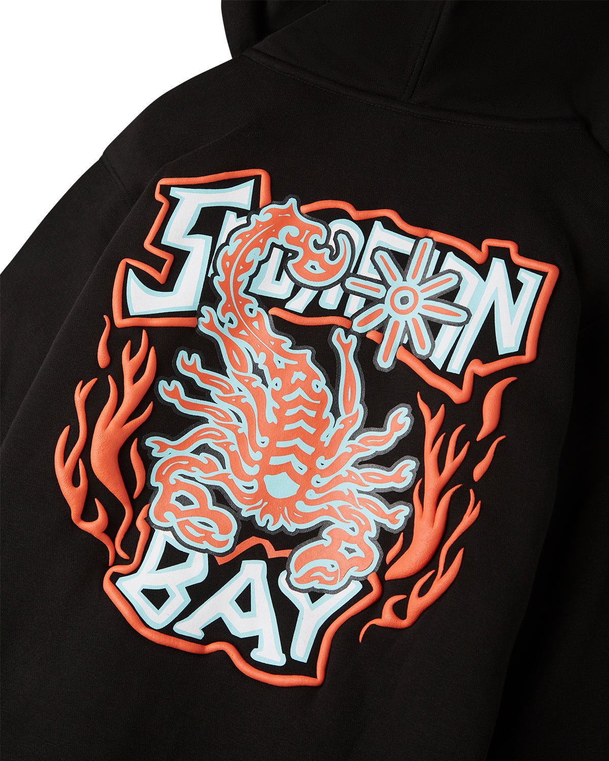 Felpa con cappuccio e zip "Ice and Flames" bambino - Scorpion Bay