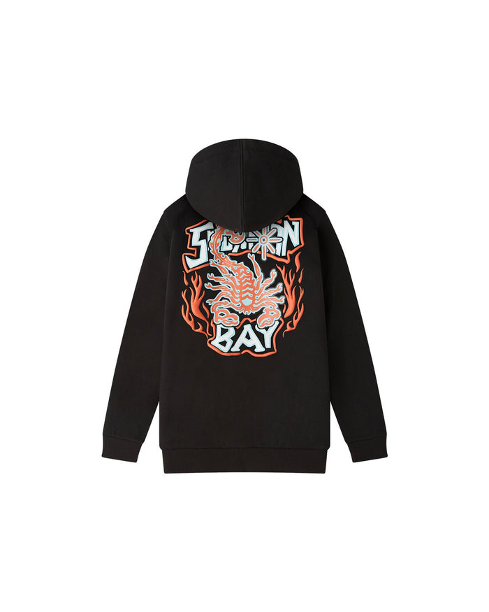 Felpa con cappuccio e zip "Ice and Flames" bambino - Scorpion Bay