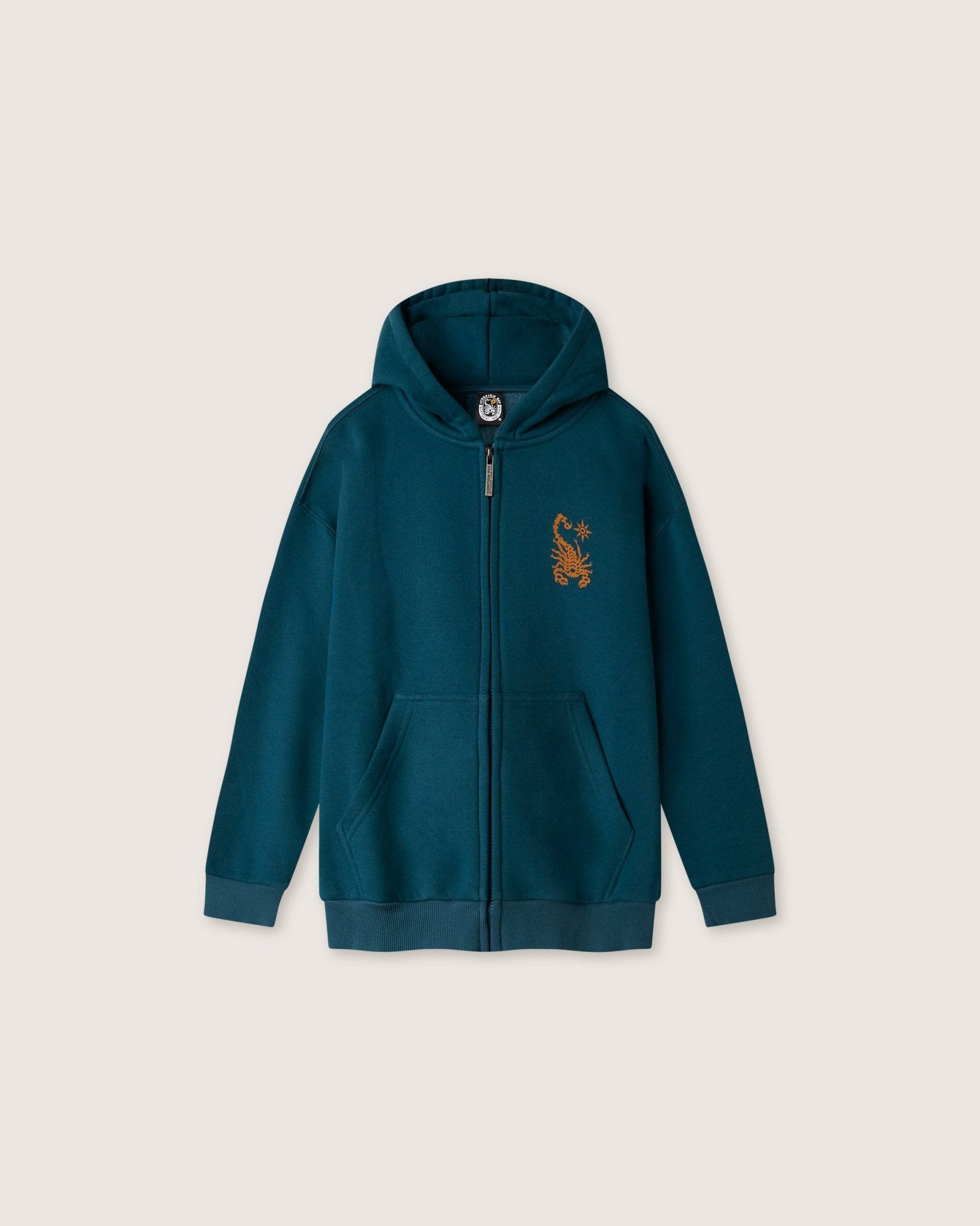 Felpa con cappuccio e zip "Luminescent Iron" bambino - Scorpion Bay