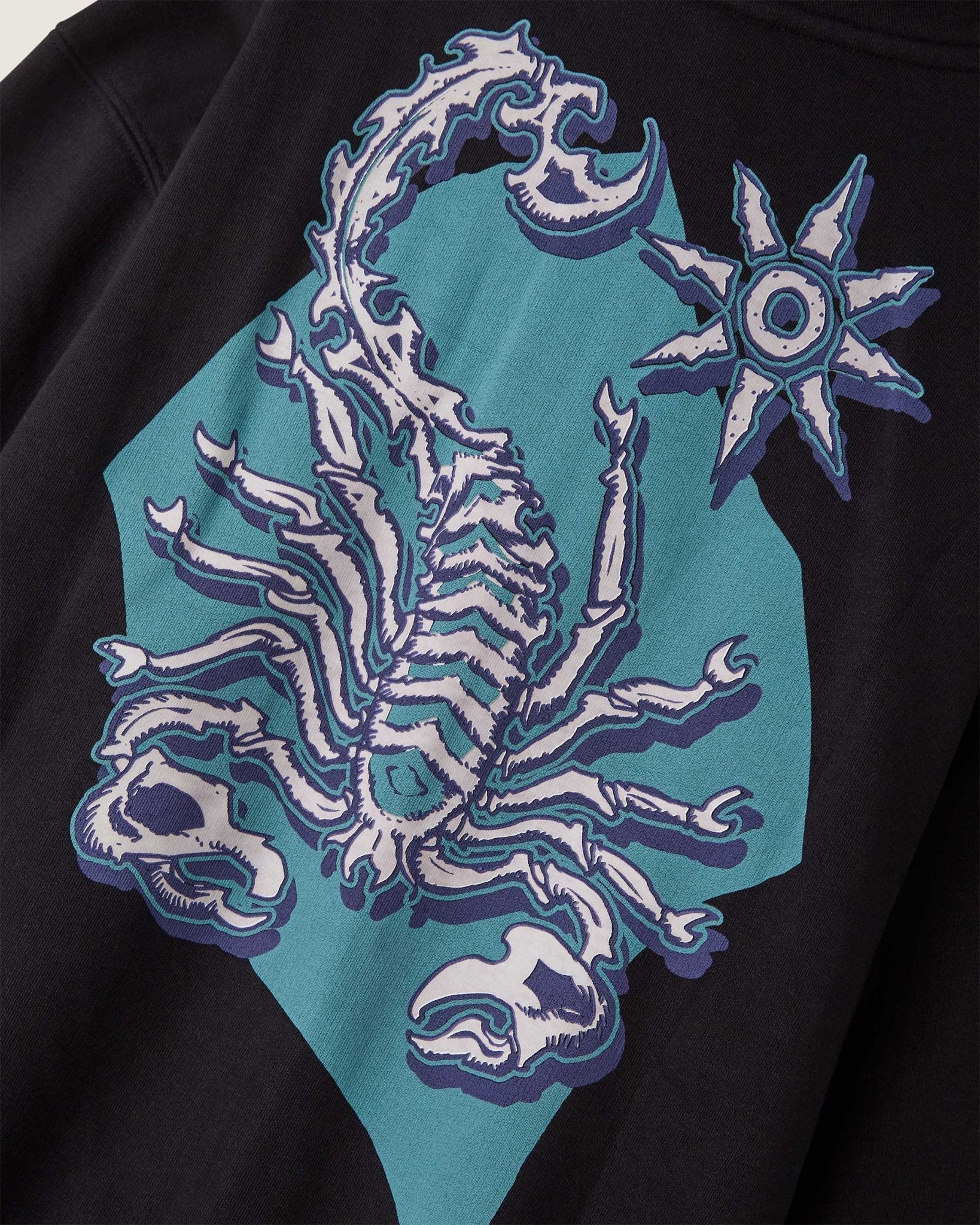 Felpa con cappuccio e zip "Luminescent Iron" bambino - Scorpion Bay