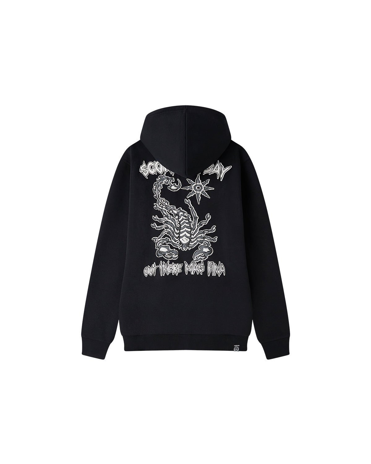 Felpa con cappuccio e zip "Neon Scorpion" uomo - Scorpion Bay