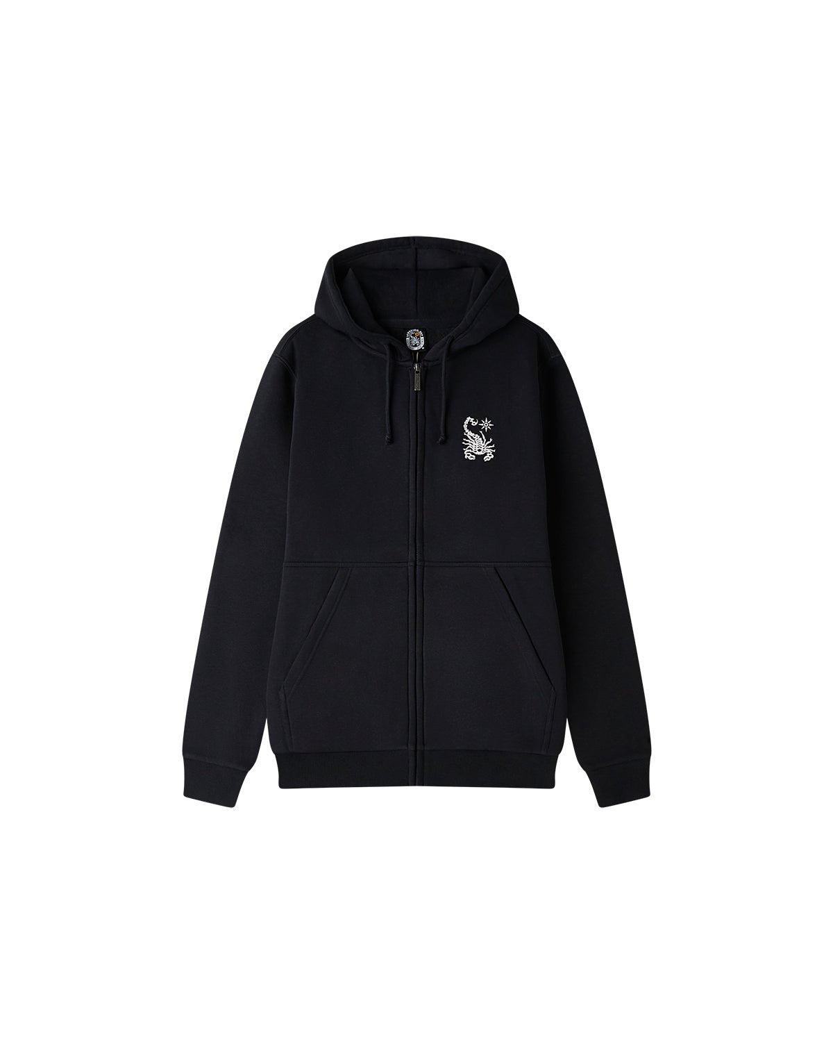 Felpa con cappuccio e zip "Neon Scorpion" uomo - Scorpion Bay