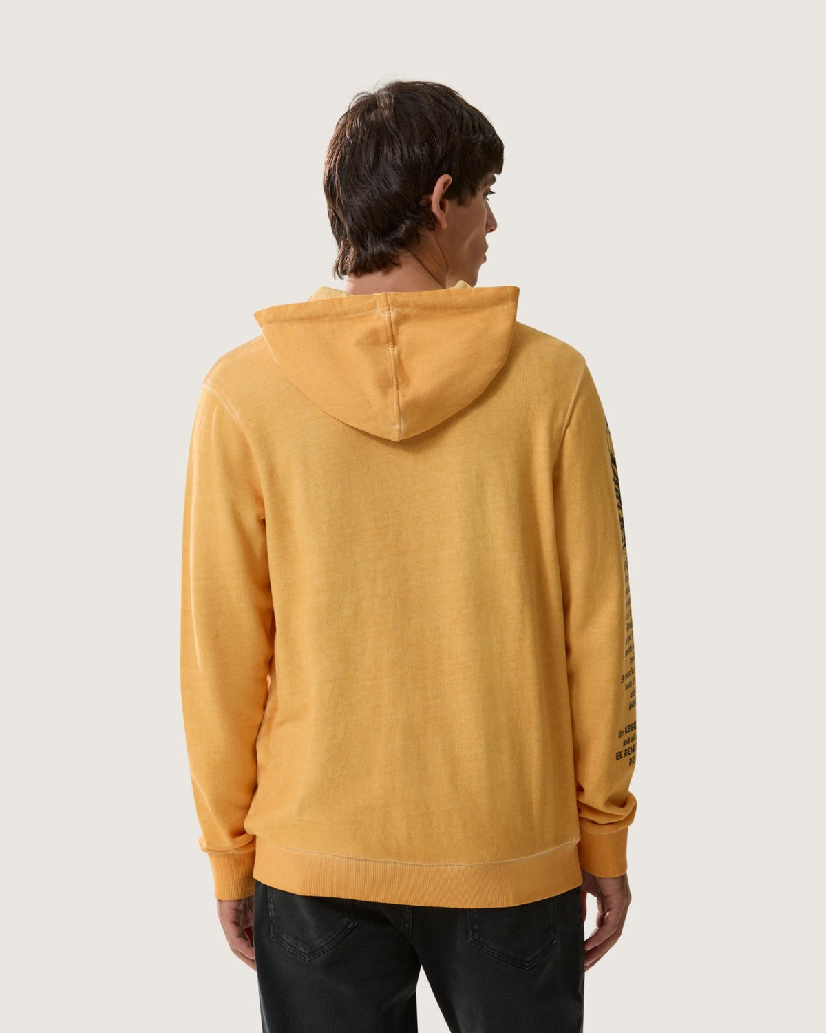 Felpa con cappuccio e zip "Scorpion Writings” uomo - Scorpion Bay